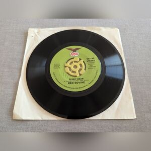 Red Sovine Teddy Bear/Daddy 45 Vinyl Record